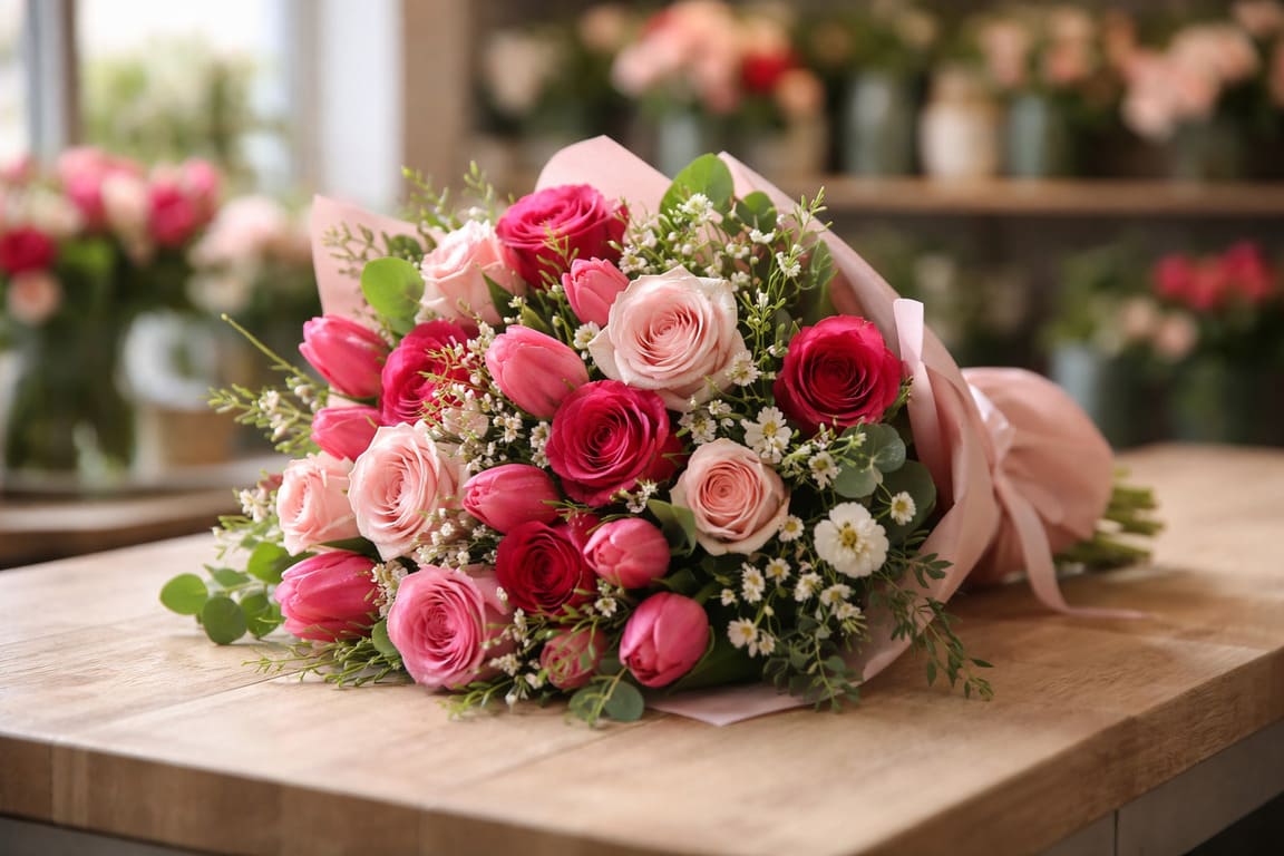 Read more about the article Kwiaty na Dzień Kobiet – jakie bukiety wybrać? Kwiaciarnia Bielsko-Biała podpowiada